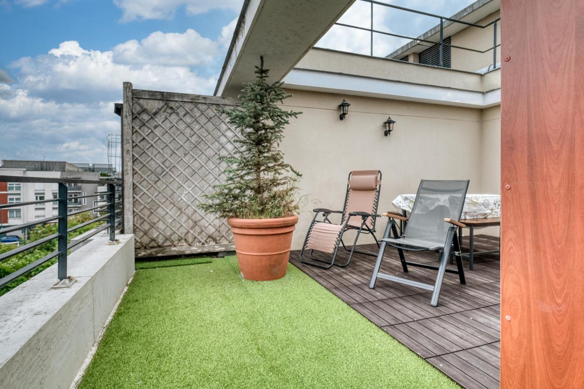 Appartement Family Terrasse 6-7Pers Proche Disney Et Gare Μοντεβρέν Εξωτερικό φωτογραφία